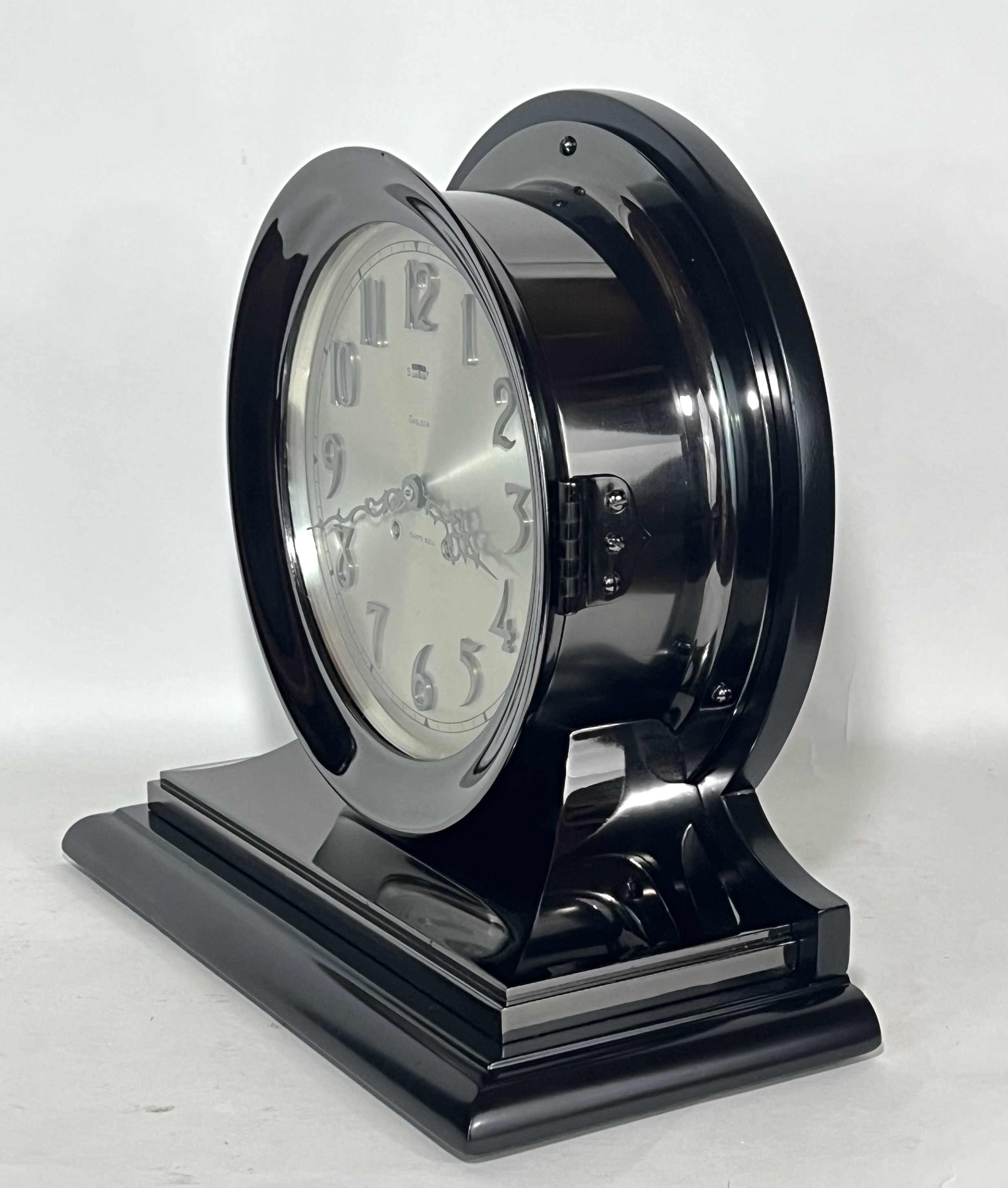 Chelsea 8 1/2 inch Special Dial Mahogany & Metal - Black Nickel