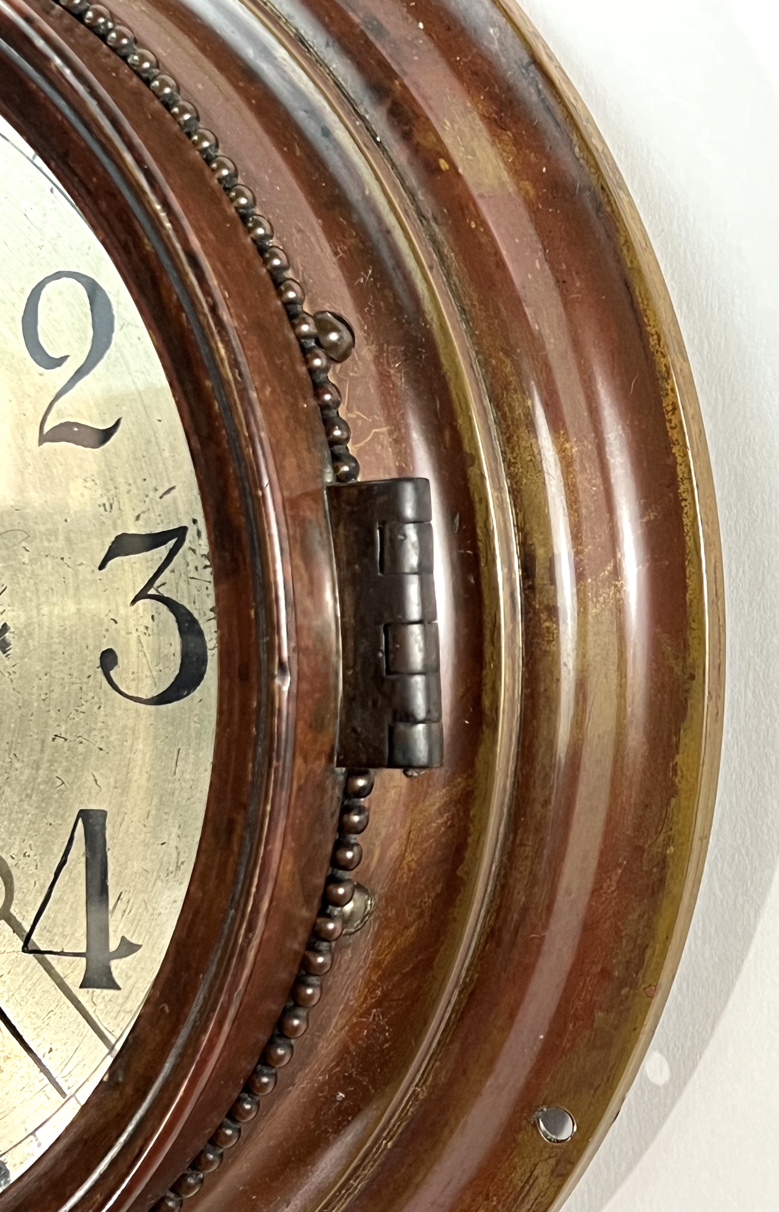 Vermont Clock Co. 8 1/8 inch Marine Gallery Clock