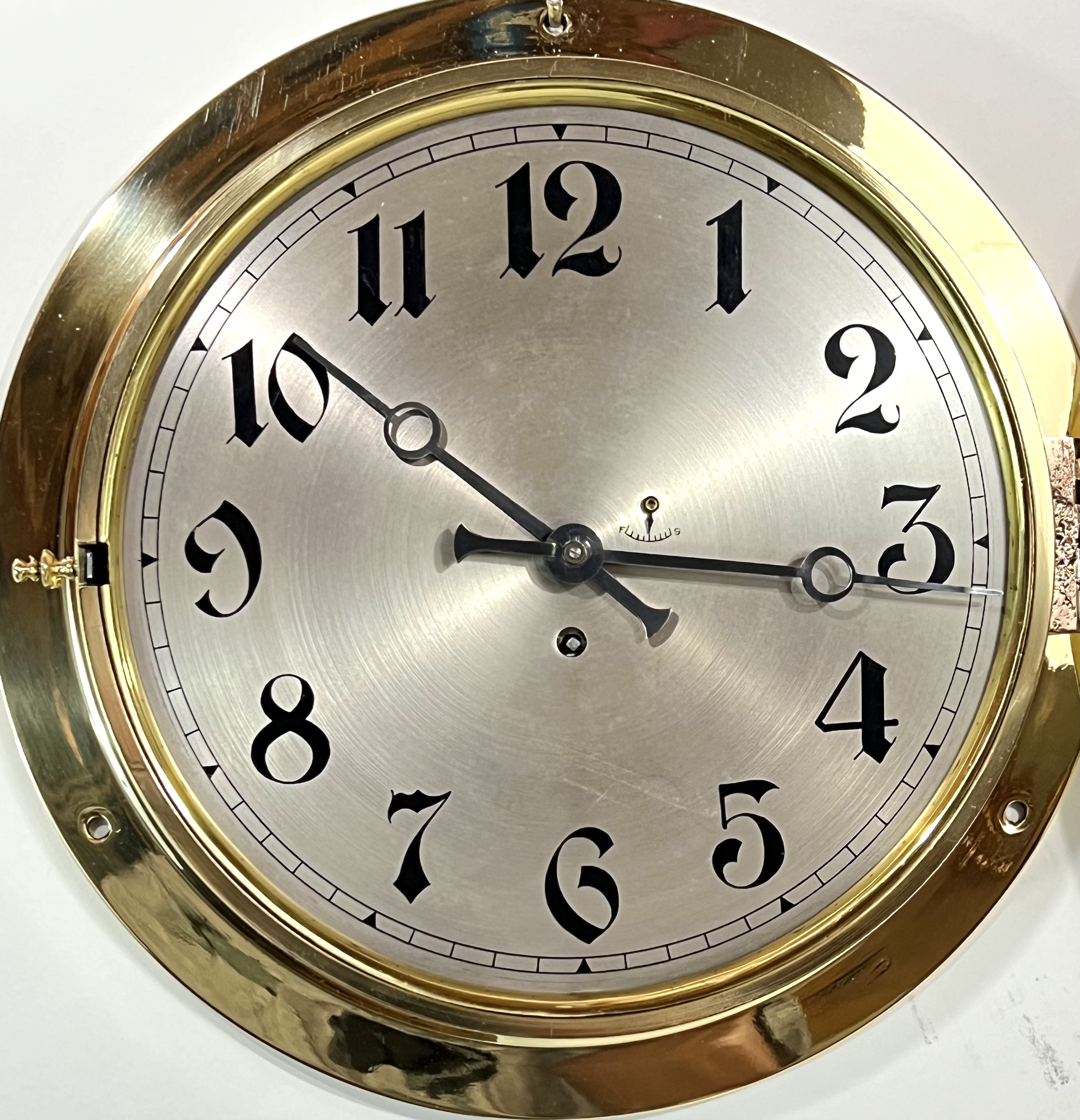 Vermont Clock Co. 10 1/4 inch Marine Clock