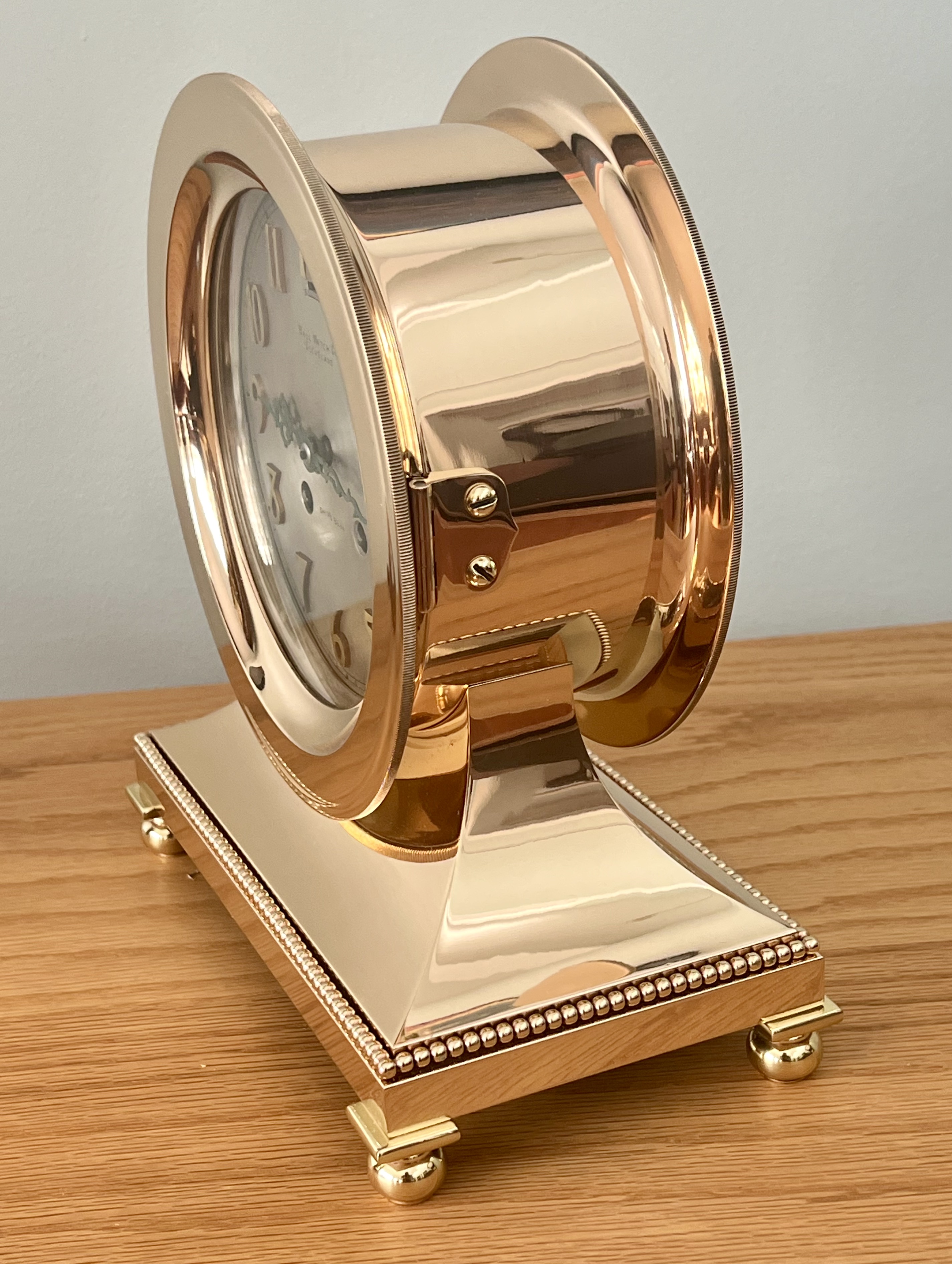 Chelsea 6” Special Dial Ships Bell Library Clock for Ball Watch Co.