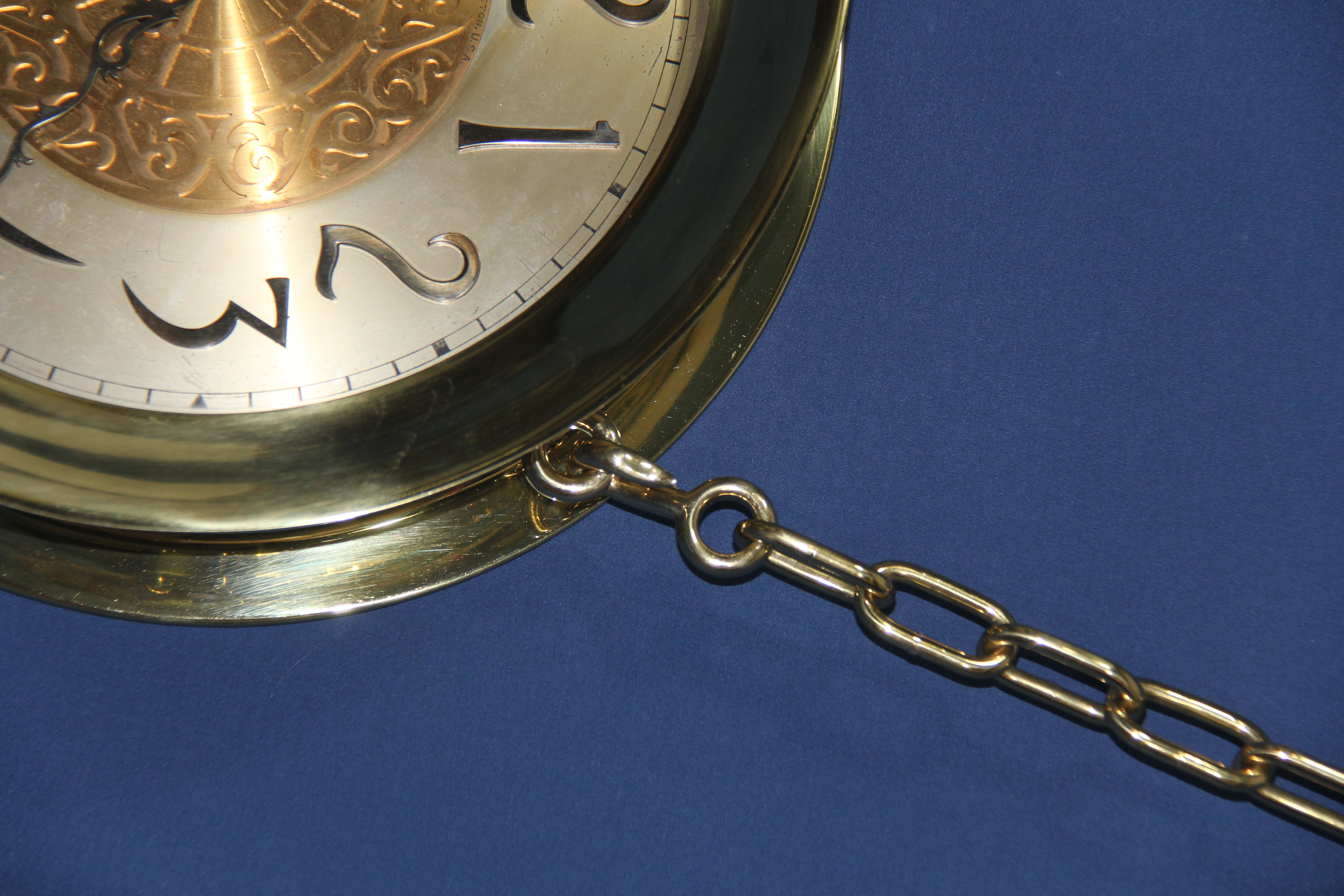 Chelsea 12 inch Special Grand Dial Ships Bell Chain Clock