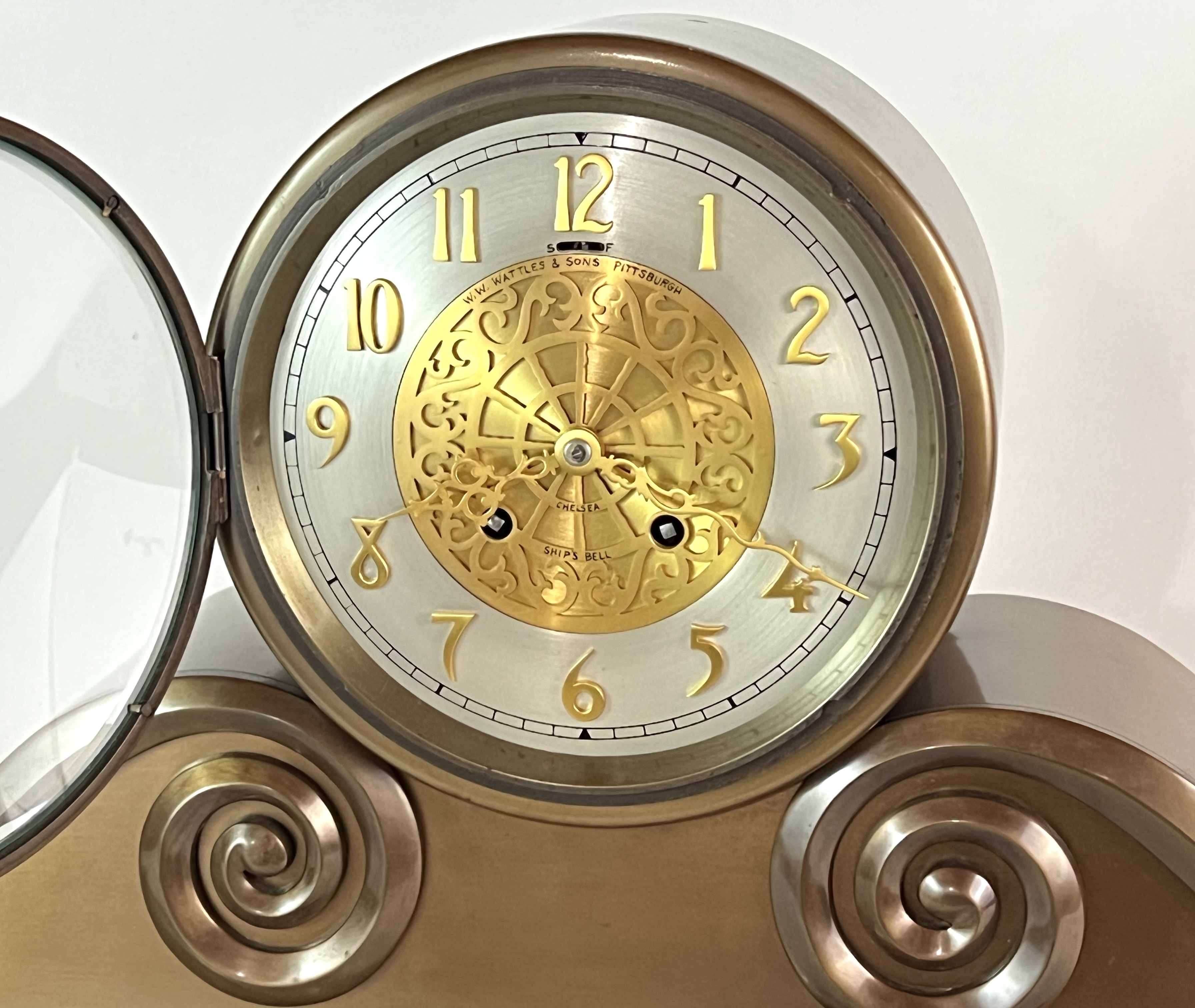 Chelsea Clock Company 6 1/2 inch Special Grand Dial Tambour No.2