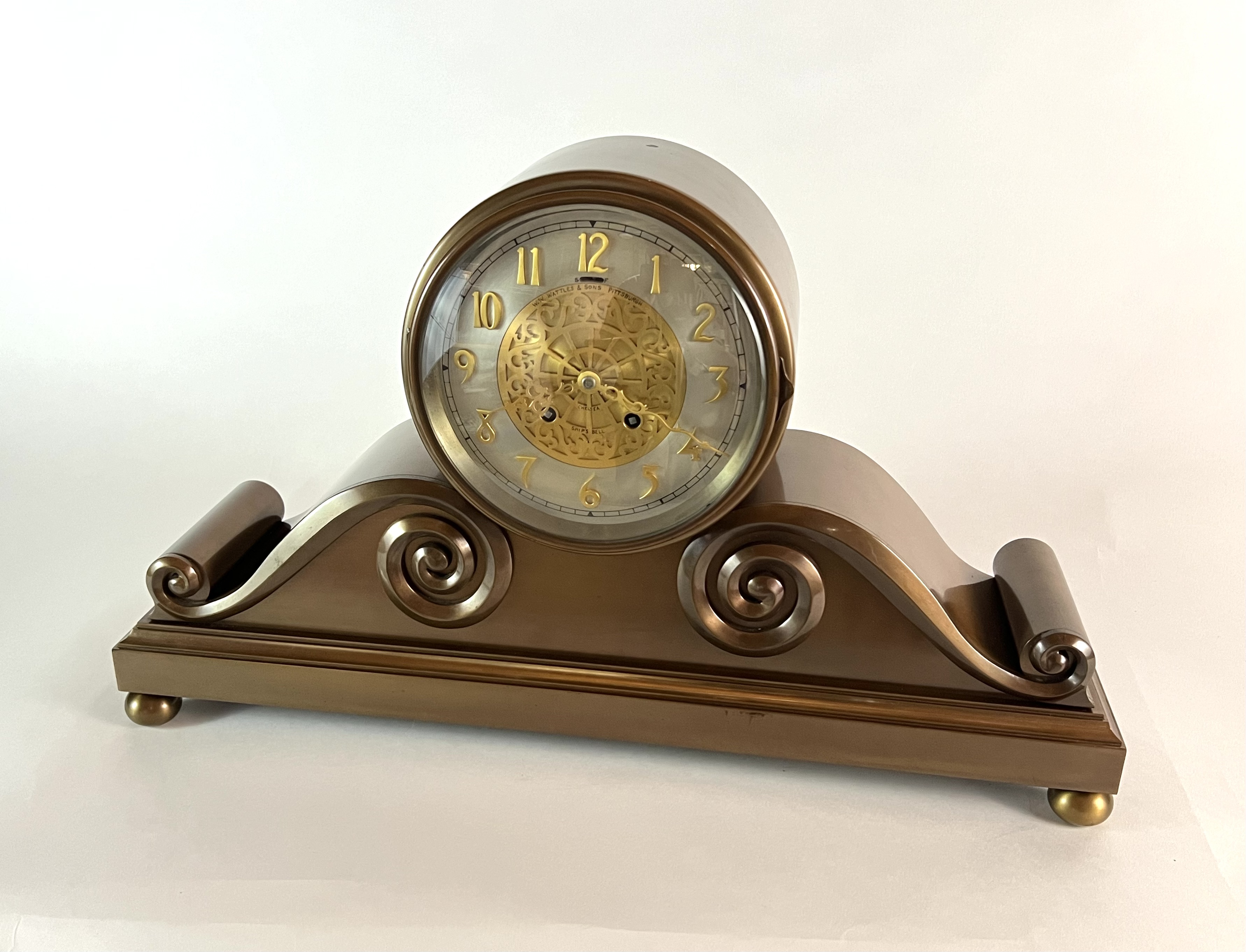 Chelsea Clock Company 6 1/2 inch Special Grand Dial Tambour No.2