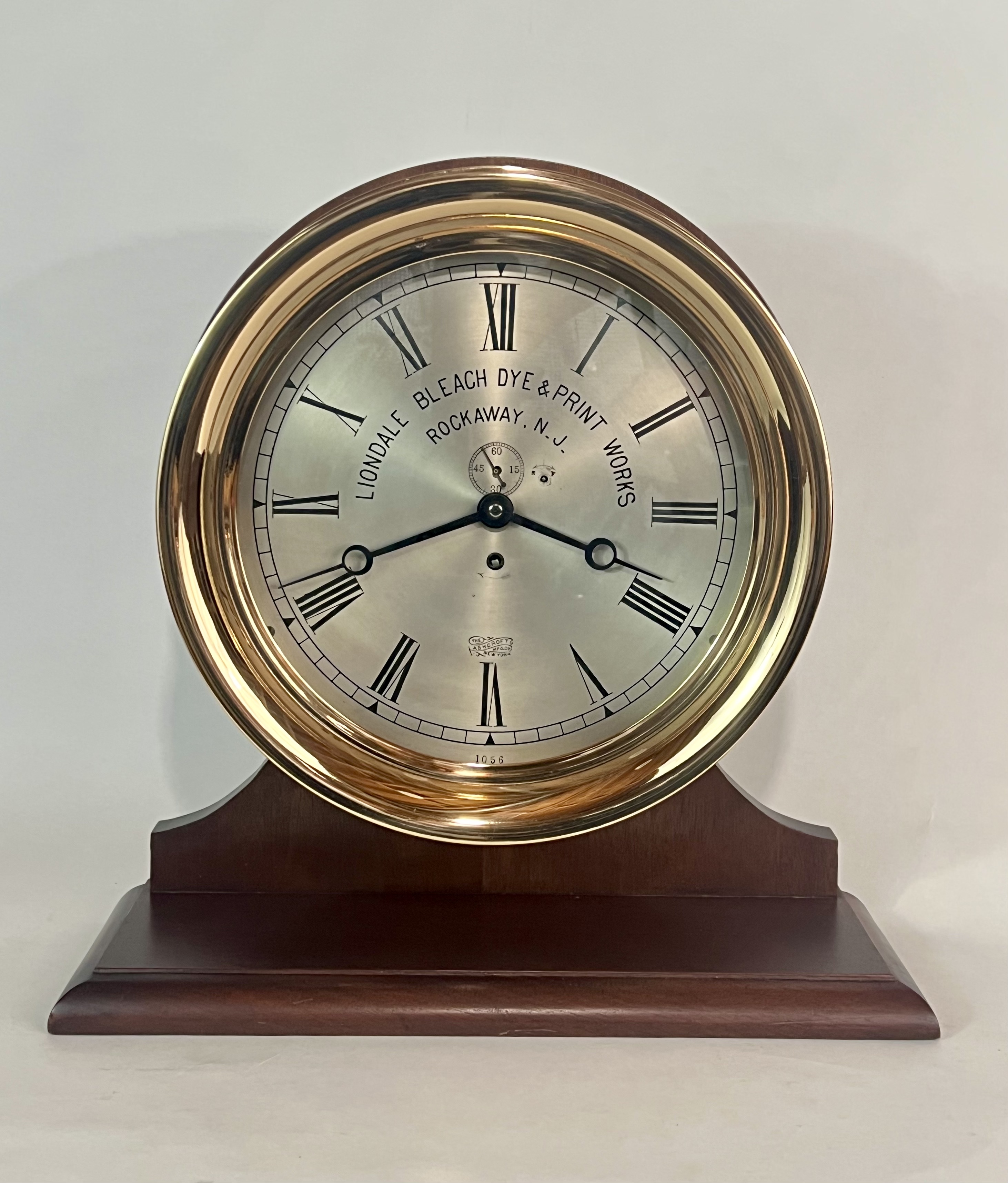Eastman Clock Co. 10” Marine Clock