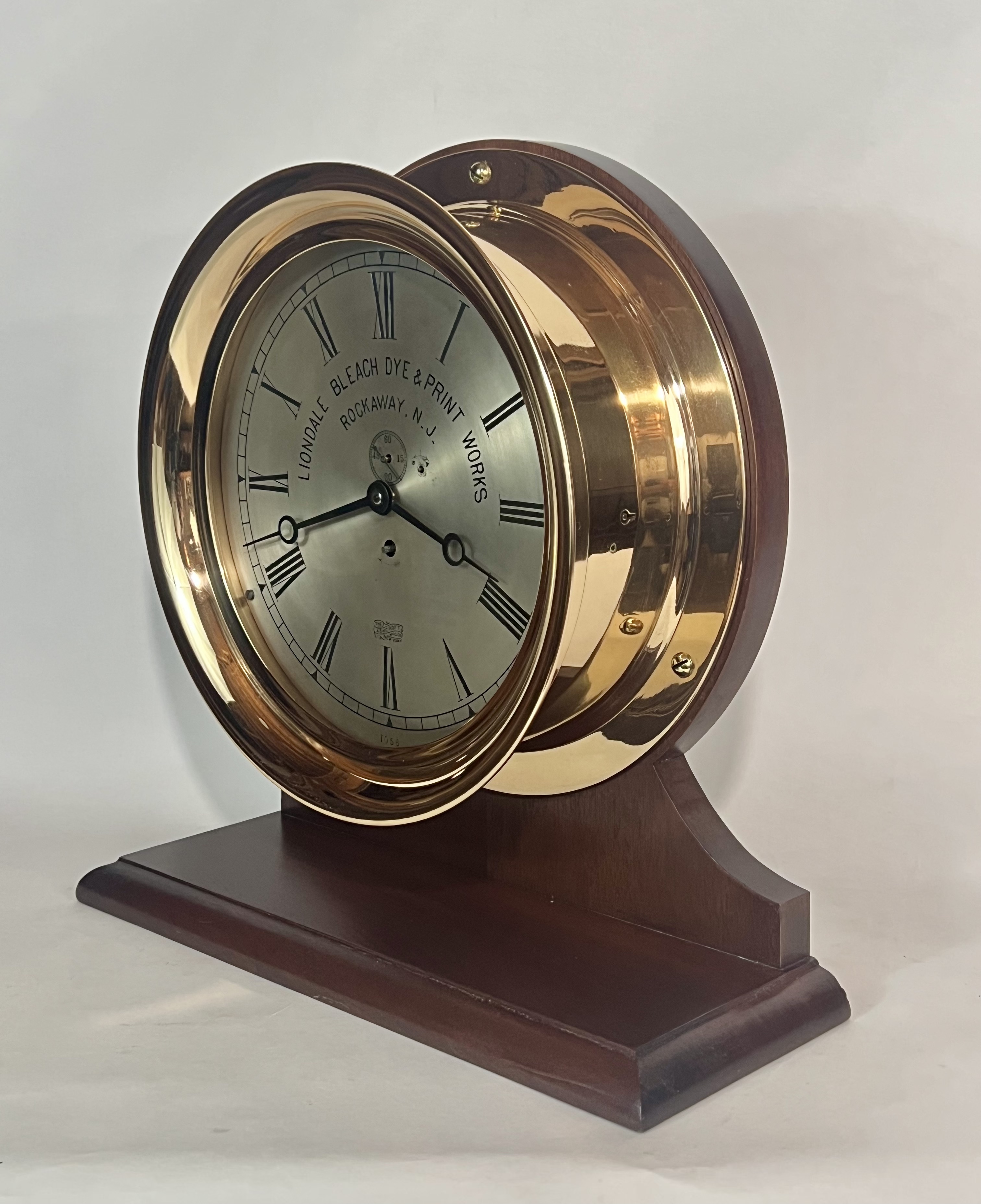 Eastman Clock Co. 10” Marine Clock