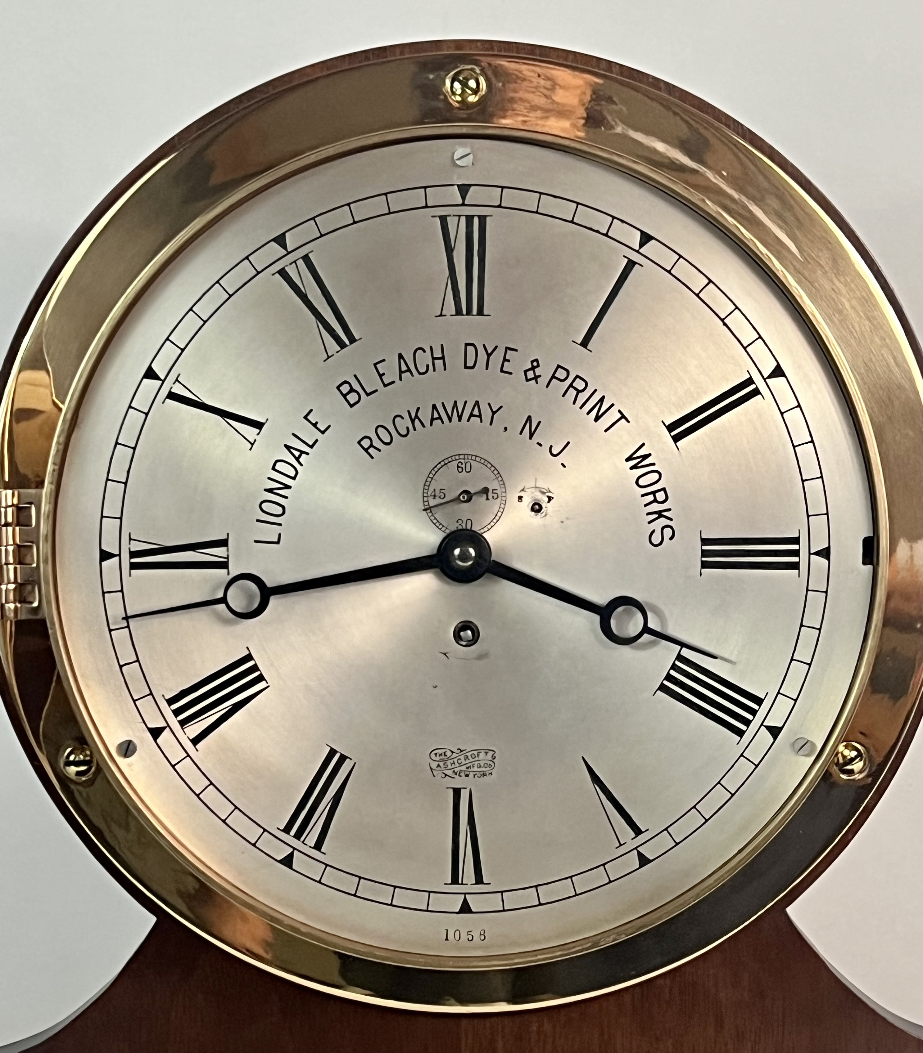 Eastman Clock Co. 10” Marine Clock