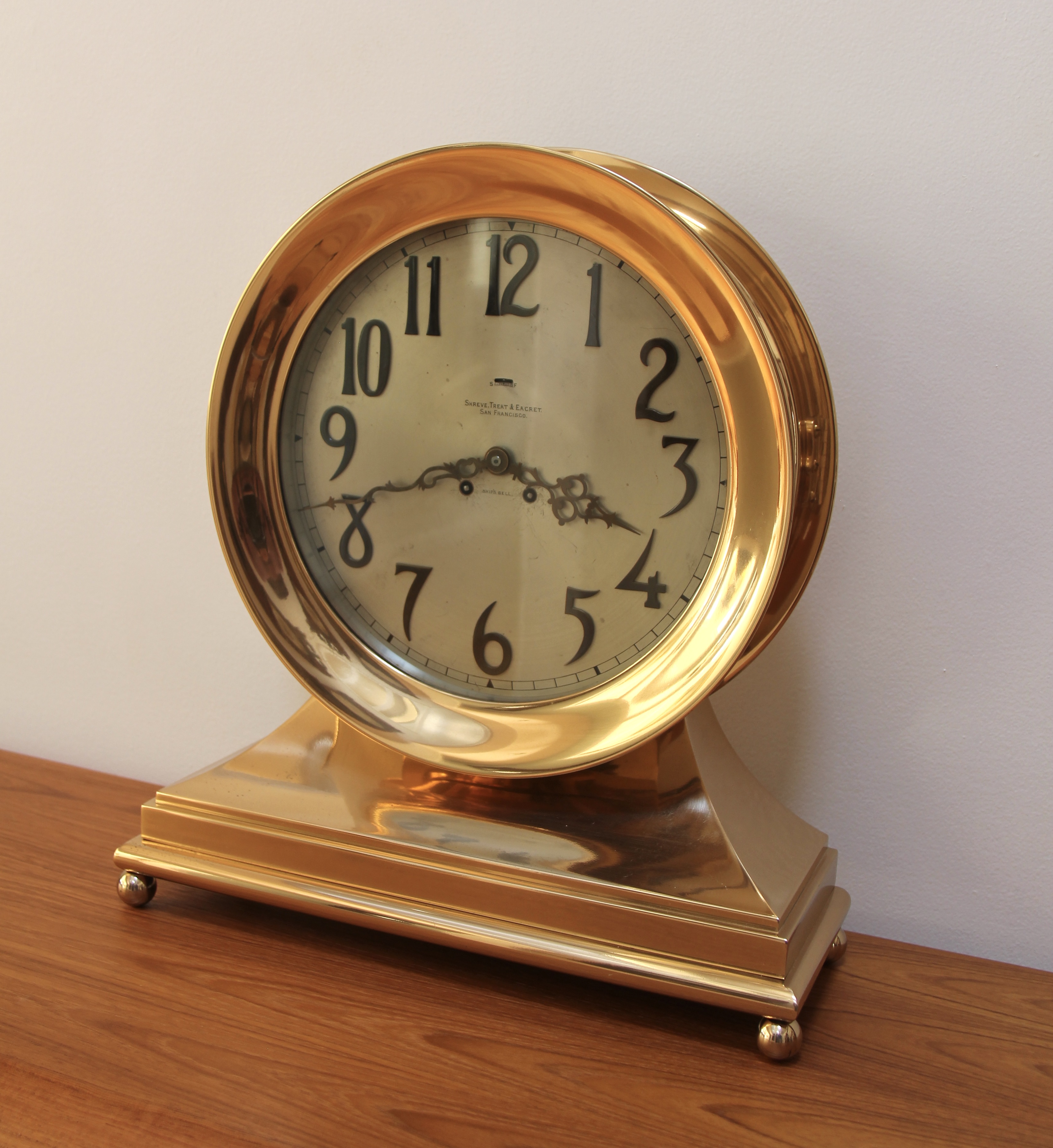 Chelsea Clock Co. 12 inch Special Dial Neptune Ships Bell Clock