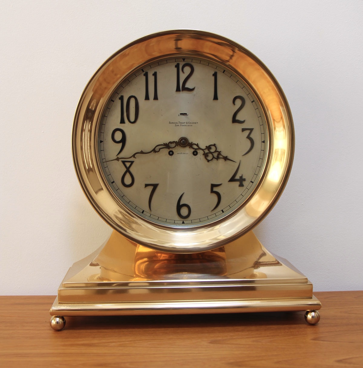 Chelsea Clock Co. 12 inch Special Dial Neptune Ships Bell Clock