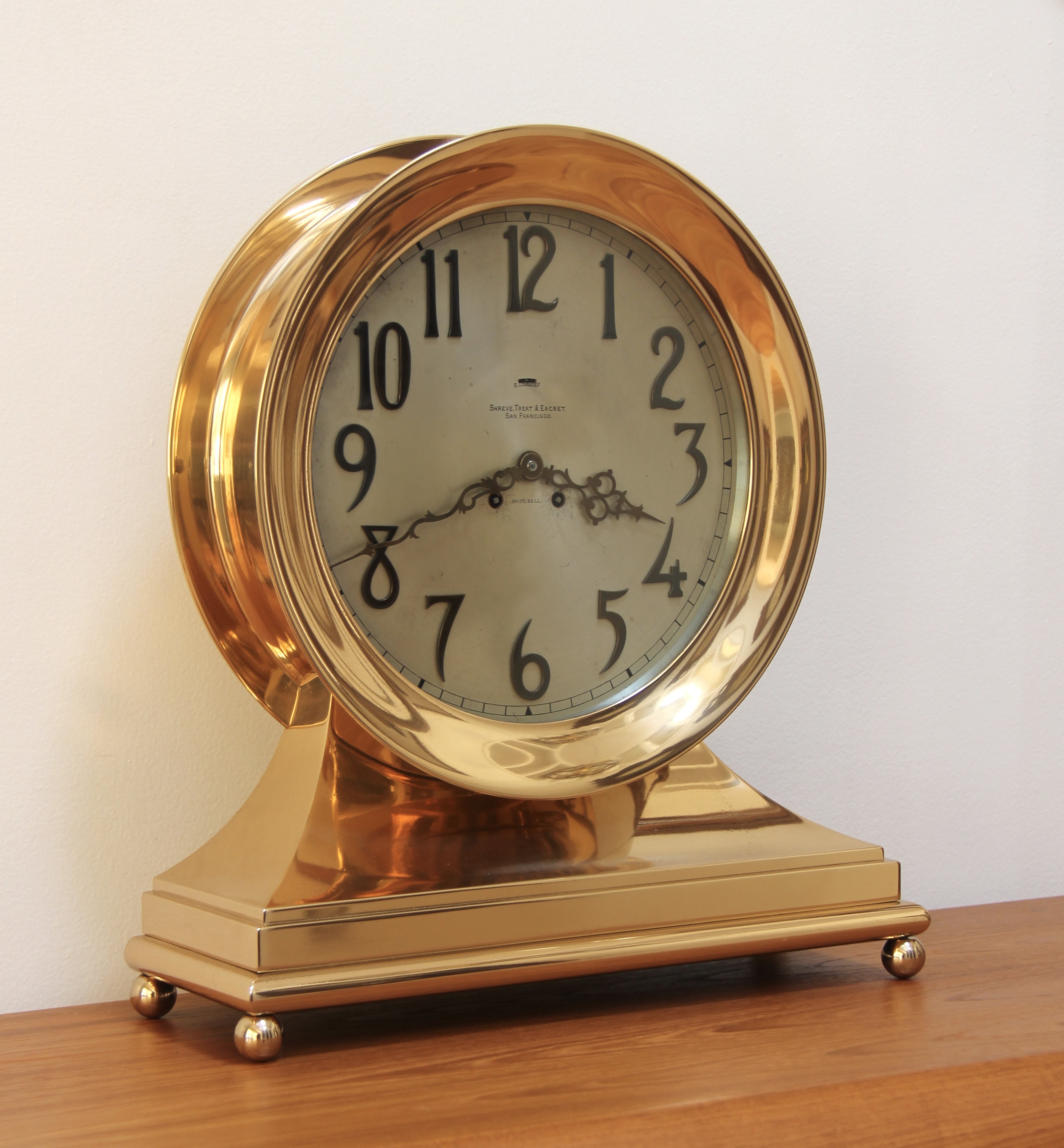 Chelsea Clock Co. 12 inch Special Dial Neptune Ships Bell Clock